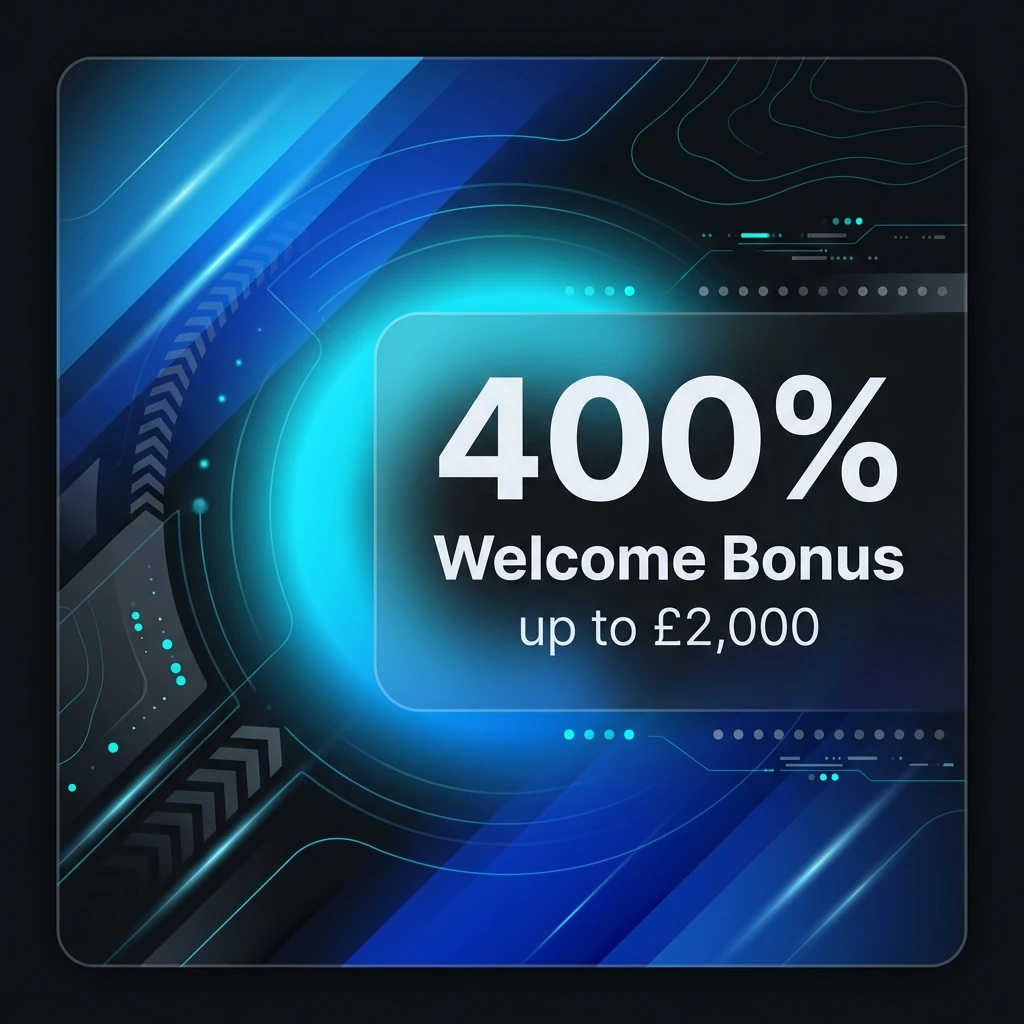 400% Welcome Bonus up to £2,000